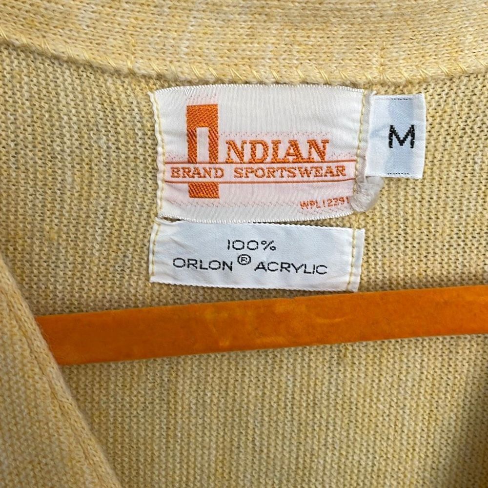 Indian Brand Sportswear Grandpa Cardigan Medium - Picture 2 of 6